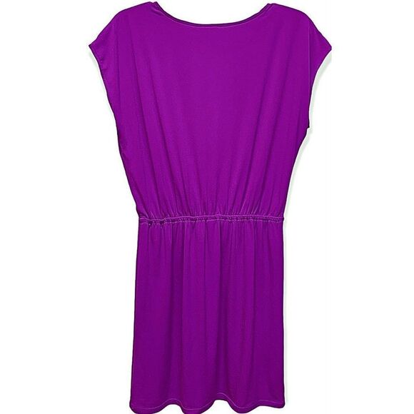 Gianni Bini Embellished Beaded Deep-V Elastic Waist Dress Size Small - Picture 4 of 8